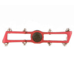 Eclypse, RALB, Platform Pedals, Body: Alloy, Spindle: Cr-Mo, 9/16'', Red, Pair