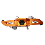 HT Components, T1, Enduro Race, Pedals, Body: Aluminum, Spindle: Cr-Mo, 9/16'', Orange, Pair