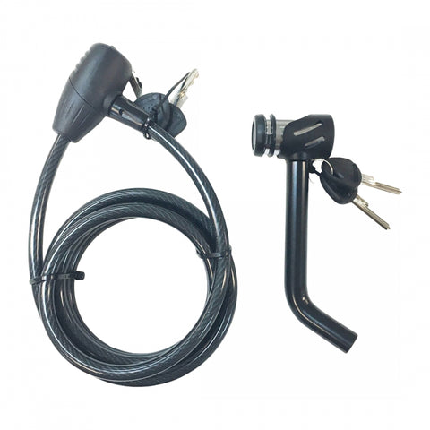 Car Rack Holywd Locking Hitch Pin 2-Inand Cable Keyed Alike