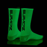 Supacaz, Straight Up, Socks, Glow in the dark, SM, Pair