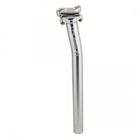 Thomson Elite Setback Seatpost: 27.2 x 330mm Silver