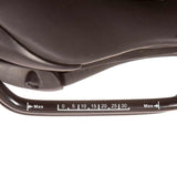 Evo, Recreational, Saddle, 282 x 172mm, Men, Black