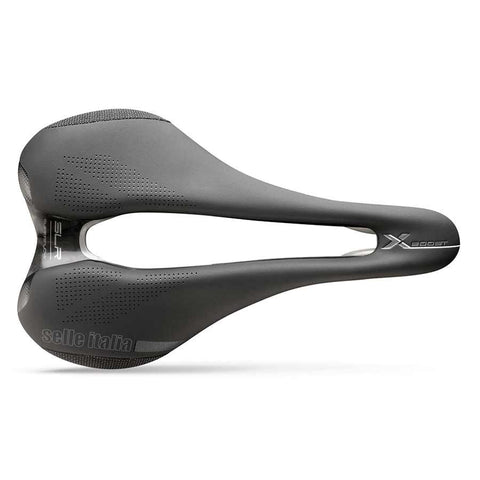 Selle Italia, SLR Boost X-Cross Superflow S, Saddle, 248 x 130mm, 195g, Black
