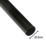 EVO,  E-Force AL, Seatpost, Black, 400 X 26.0mm