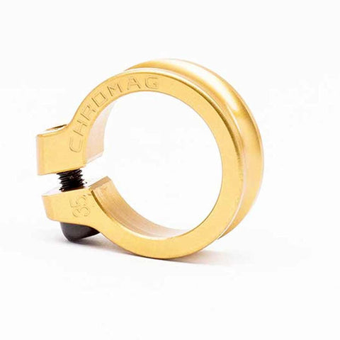 Chromag, Seatpost clamp with bolt, 35mm, Gold