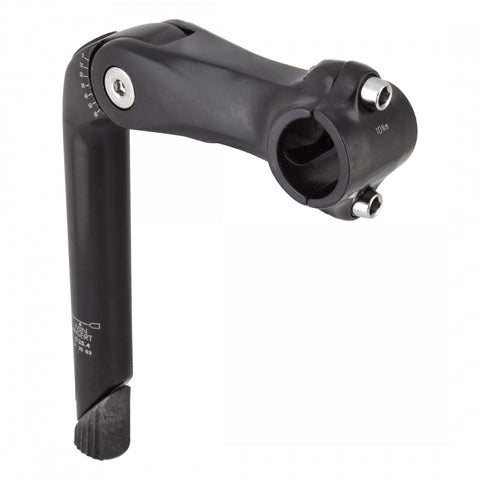 Stem Mtb Sunlt Adj Aly 1-1/8Inx110X180 25.4Clmp Bk