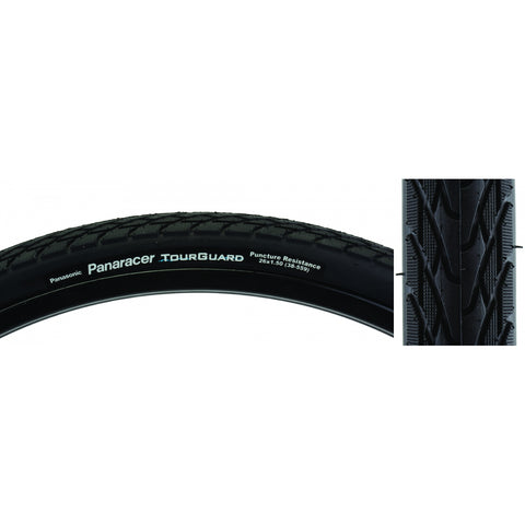 Tires Pan Tourguard 26X1.5 Wire Bk/Bk