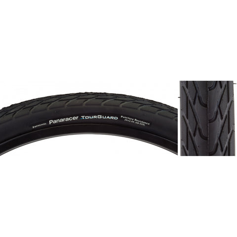 Tires Pan Tourguard 26X2.0 Wire Bk/Bk