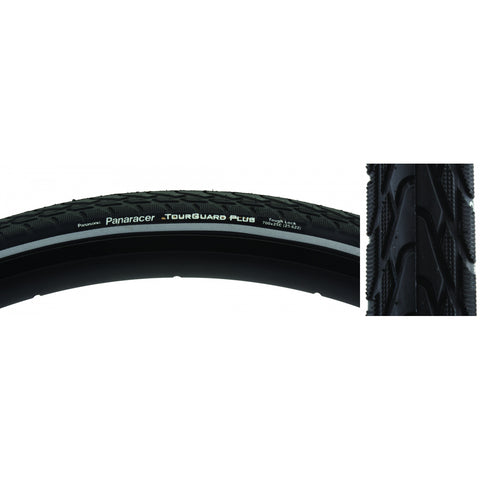 Tires Pan Tourguard+ 700X25 Wire Bk/Bk Ref