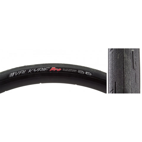 Tires Ken Valkyrie Pro 700X23 Bk/Bk/Ref-Hp R3C/Ka/120 Fold 125Psi