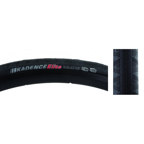 Tires Ken Kadence Elite 700X25 Bk/Bk/Ref-Hp L3R-Pro/Icapb/60 Fold 110Psi