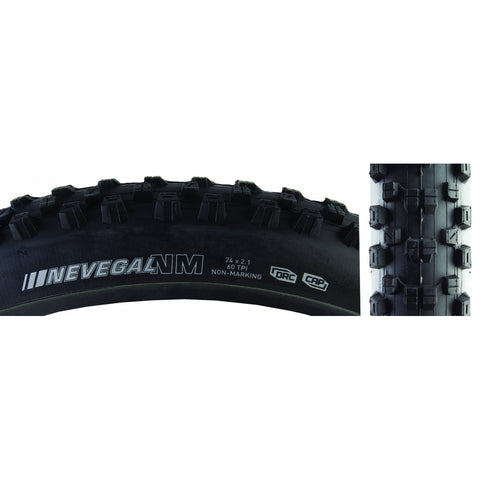 Tires Ken Nevegal 24X2.1 Gy/Bk Wire 54-540 110Psi K1010
