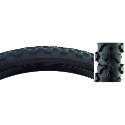 Tires Sunlt 26X2.0 Bk/Bk Alphabite Vrb115 Fold-Cb/30 65Psi