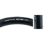 Goodyear, Vector 4Seasons Tubeless, Tire, 700x25C, Folding, Tubeless Ready, 120TPI, Black