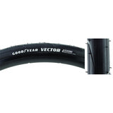 Goodyear, Vector 4Seasons Tubeless, Tire, 700x25C, Folding, Tubeless Ready, 120TPI, Black