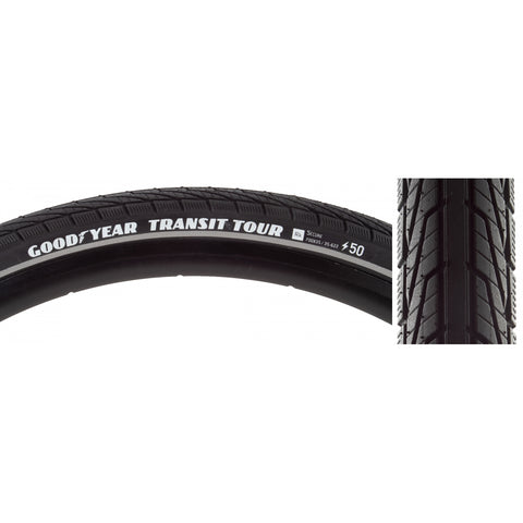 Tires Goodyear Transit Tour Secure 700X35 Bk Wire Rfl/Dyc/E50
