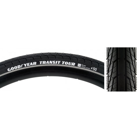 Tires Goodyear Transit Tour Secure 700X40 Bk Wire Rfl/Dyc/E50