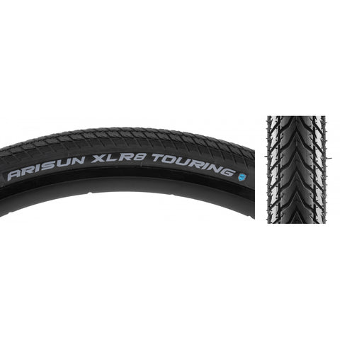 Tires Arisun Xlr8 Sentinel 700X38 Bk/Ref Wire/60 Pd/Rsd