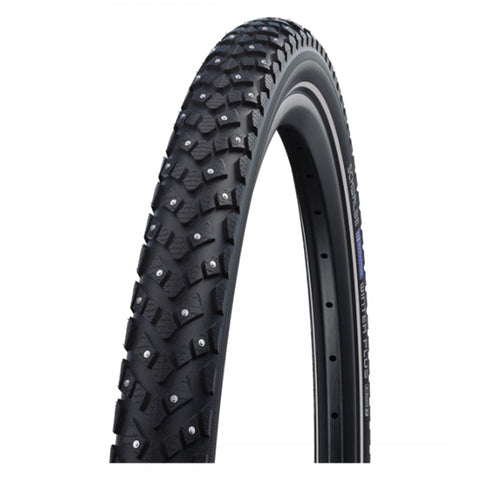 Schwalbe, Marathon Winter Plus, Tire, 20''x2.15, Wire, Clincher, Winter, SmartGuard, TwinSkin, 67TPI, Black