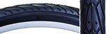 Tires Sunlt 26X1.5 Bk/Bk City Slick Ii Flatshld Wire Belted