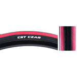 Tires Cstp Czar 700X23 Bk/Rd 120Lb Wire