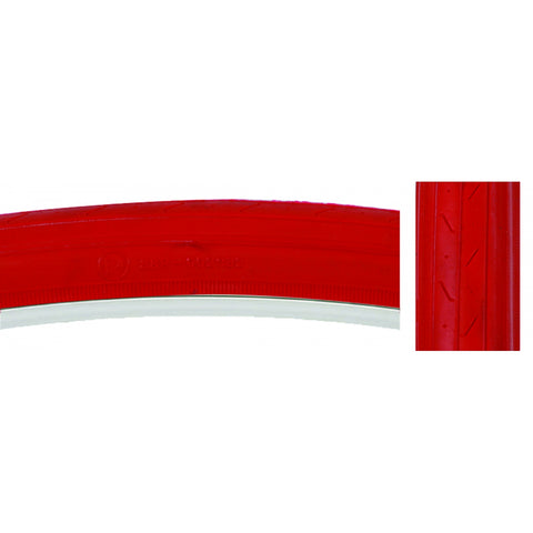 Tires Sunlt 700X25 Cst740 Rd/Red S-Hp Wire