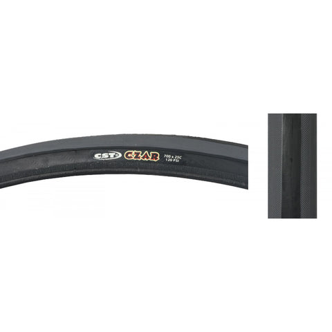 Tires Cstp Czar 700X25 Bk/Gy 120Lb/Fold