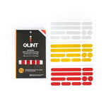 GLINT Reflective, Frame Stickers 3 Colors, White/Yellow/Red, Kit