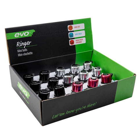 EVO, Ringer Mini, 20-Pack, Assorted colors, 22-25.4mm
