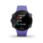 Garmin, Forerunner 45 Small, Watch, Watch Color: Purple, Wristband: Purple - Silicone, 010-02156-01