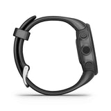 Garmin, Forerunner 45 Small, Watch, Watch Color: Black, Wristband: Black - Silicone, 010-02156-02
