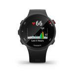 Garmin, Forerunner 45 Small, Watch, Watch Color: Black, Wristband: Black - Silicone, 010-02156-02