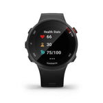 Garmin, Forerunner 45 Small, Watch, Watch Color: Black, Wristband: Black - Silicone, 010-02156-02