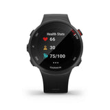 Garmin, Forerunner 45 Small, Watch, Watch Color: Black, Wristband: Black - Silicone, 010-02156-02