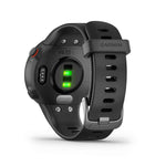 Garmin, Forerunner 45 Small, Watch, Watch Color: Black, Wristband: Black - Silicone, 010-02156-02
