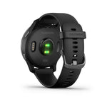 Garmin, Venu, Watch, Watch Color: Black, Wristband: Black - Silicone, 010-02173-11