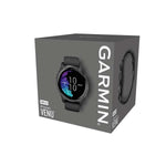 Garmin, Venu, Watch, Watch Color: Black, Wristband: Black - Silicone, 010-02173-11