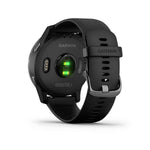 Garmin, vivoactive 4, Watch, Watch Color: Black, Wristband: Black - Silicone, 010-02174-11