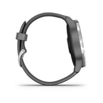 Garmin, vivoactive 4, Watch, Watch Color: Grey, Wristband: Grey - Silicone, 010-02174-01