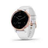 Garmin, vivoactive 4S, Watch, Watch Color: White, Wristband: White - Silicone, 010-02172-21