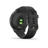 Garmin, vivomove 3, Watch, Watch Color: Slate, Wristband: Black - Silicone, 010-02239-01