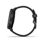Garmin, vivomove 3, Watch, Watch Color: Slate, Wristband: Black - Silicone, 010-02239-01