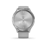 Garmin, vivomove 3, Watch, Watch Color: Grey, Wristband: Grey - Silicone, 010-02239-00