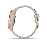 Garmin, vivomove 3S, Watch, Watch Color: Tundra, Wristband: Tundra - Silicone, 010-02238-02