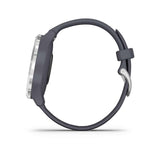 Garmin, vivomove 3S, Watch, Watch Color: Silver, Wristband: Silver - Silicone, 010-02238-00