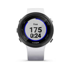 Garmin, Garmin Swim 2, Watch, Watch Color: White, Wristband: White - Silicone, 010-02247-01