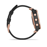 Garmin, fenix 6S, Sapphire, Watch, Watch Color: Rose Gold Tone, Wristband: Black - Nylon, 010-02159-36