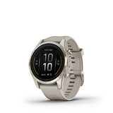 Garmin Fenix Epix Pro (Gen 2), 42mm, Sapphire, Soft Gold Steel, Light Sand