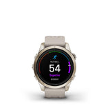 Garmin Fenix Epix Pro (Gen 2), 42mm, Sapphire, Soft Gold Steel, Light Sand