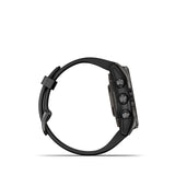 Garmin Fenix Epix Pro (Gen 2), 42mm, Sapphire, Carbon Gray DLC Titanium, Black